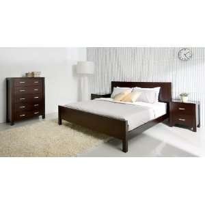  Hamptons 4PC CA King Bedroom Set in Cappucino By Abbyson Living 