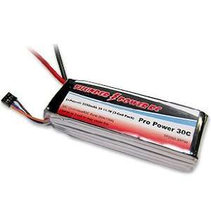   RC Pro Power 30C 2250mAh 11.1V Lithium Polymer Battery: Toys & Games