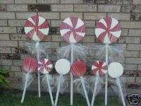 Willy Wonka / Candy Land Party Decoration 9 Lollipops  