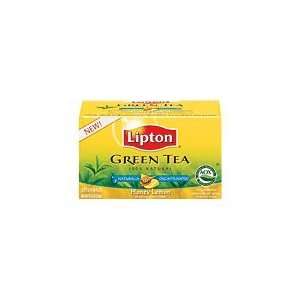 Lipton Green Tea Bags, Decaf, Honey Lemon, 20 ct:  Grocery 