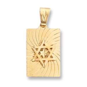  LIOR   Pendant Star of David   Gold Plated: Jewelry