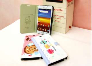 Makalon(Cupcake) HAPPYMORI Galaxy Note diary type Korean leather cute 