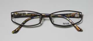 NEW KENSIE IDEA 51 16 135 TRENDY RX BROWN/TORTOISE EYEGLASS/GLASSES 