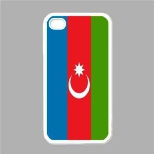  Azerbaijan Flag White Iphone 4   Iphone 4s Case Office 