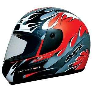  AFX FX 11 Lightforce Helmet   Large/Red Multi Automotive