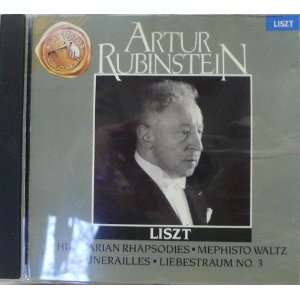 Arthur Rubenstein   Liszt   Hungarian Rhapsodies   Mephisto Waltz 