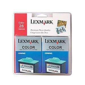  Lexmark International, Z23/Z25/Z35 #26 Std/Hi Res Bl 