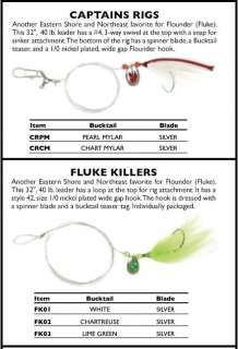 FLUKE KILLER RIGS Seastriker 12 PACK NEW #FK01  