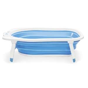  Karibu Folding Bath   Blue Baby