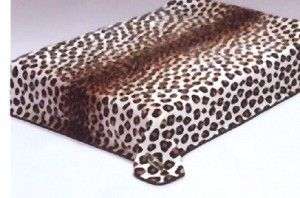 Solaron Korean Blanket Thick Mink Plush queen leopard  
