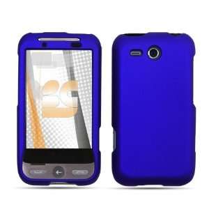  Blue Rubberized Protector Case for HTC Freestyle: Cell 