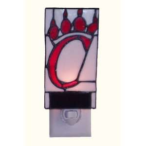  Cincinnati Bearcats Leaded Stained Glass Nite Light: Home 