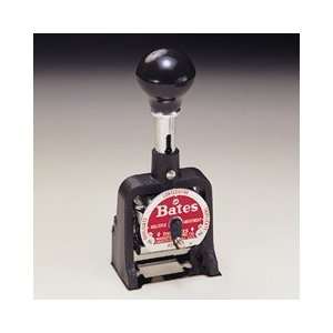  Bates Numbering Machine, type A, 8 wheel: Office Products