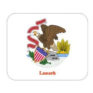  US State Flag   Lanark, Illinois (IL) Mouse Pad 