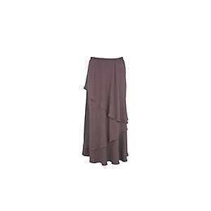 Sable Chiffon Layered Skirt 