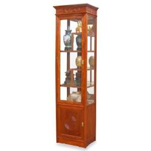  Rosewood Longevity Design Curio Cabinet