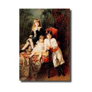  Mr Balashovs Children 1880 Giclee Print
