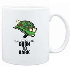  Mug White  Kooikerhondje / BORN TO BARK  Dogs: Sports 