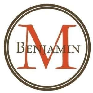  Benjamin Name And Initial Monogram Wall Decal Automotive