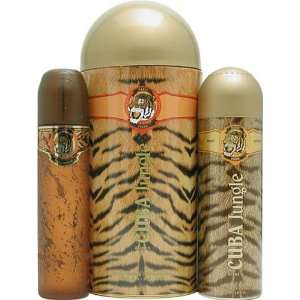  Cuba Jungle Tiger By Cuba For Women. Set eau De Parfum 