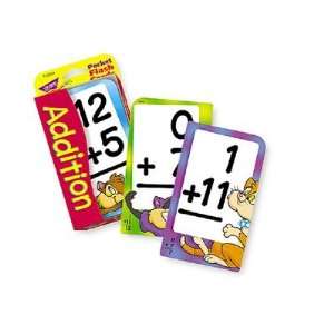   Enterprises T 23004 Pocket Flash Cards Addition 56 pk Toys & Games