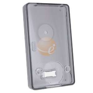  Clip On Clear Smoke Crystal Case w/ Belt Clip for Microsoft 