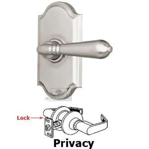  Elegance universally handed privacy lever   premiere plate 