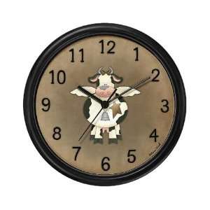  Primitive Cow Clock Cow Wall Clock by CafePress: Home 