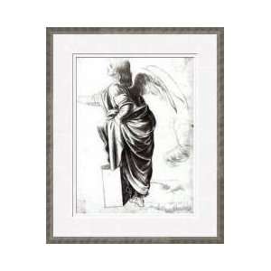 Study Of An Angel Framed Giclee Print 