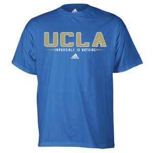    UCLA Bruins Blue adidas Half Moon T Shirt: Sports & Outdoors