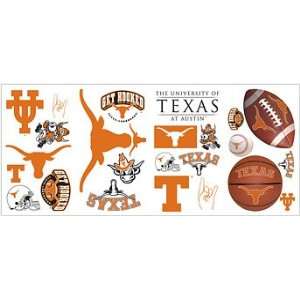  University of Texas Peel & Stick Wall Decals: Toys & Games