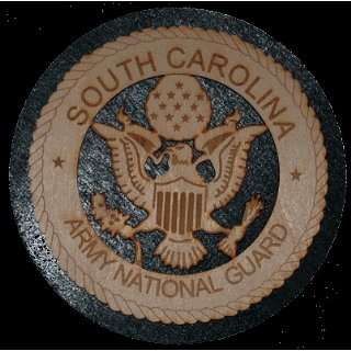  South Carolina Army National Guard Plate/ Plaque: Home 