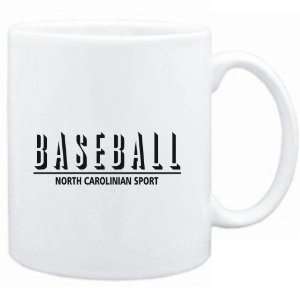 Mug White  BASEBALL SPORT North Carolinian  Usa States  