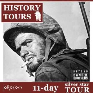  11 day Band of Brothers Silver Star Tour; Travel Voucher 