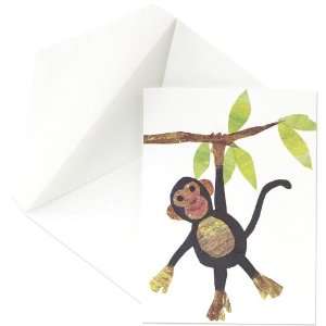  Paper Collage Monkey Notes   Stationery by Crane & Co 