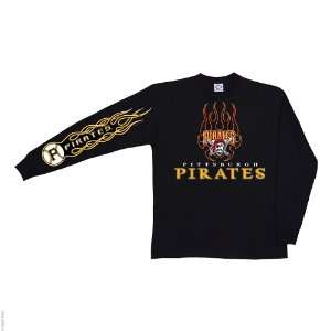    Pittsburgh Pirates Heater Long Sleeve T shirt: Sports & Outdoors