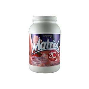  Syntrax Matrix 2.04 lb Strawberry Cream Health & Personal 