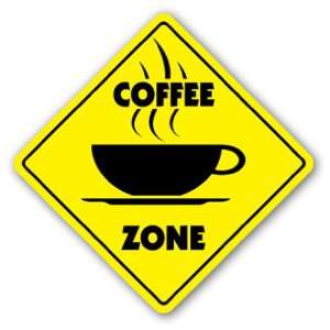  COFFEE ZONE Sign new novelty shop beans cups gift Patio 