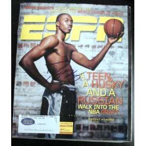   autographed ESPN The Magazine (Orlando Magic)