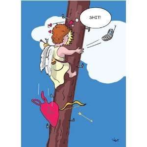  Cupid Flys Into Telephone Pole 