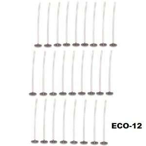  Flat braided 8 candle wicks assemblies ECO 12