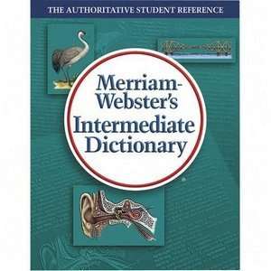  Merriam Webster 79   Intermediate Dictionary, Grades 5 8 