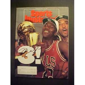  Michael Jordan Chicago Bulls Autographed June 28, 1993 