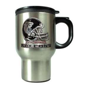   STAINLESS STEEL THERMAL MUG W/ PEWTER EMBLEM: Sports & Outdoors