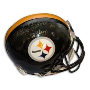 Rocky Bleier Signed Pittsburgh Steelers Pro Helmet