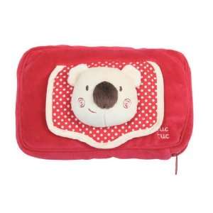   Tuc Red Baby Wipe Holder, Wipes Travel Case. Koala Collection. Baby