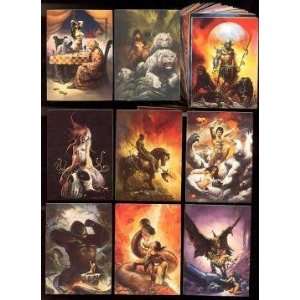  Complete 90 Card Set Ken Kelly Fantasy Art Cards 92 