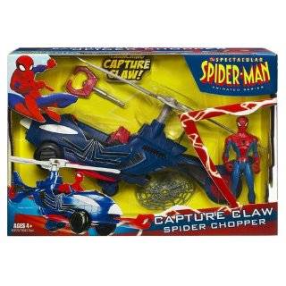 Spiderman Animated Vehicles with Figure   Spiderman Helicopter
