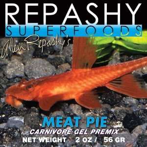  2oz Repashy Meat Pie Carnivore Fish Food Gel Premix: Pet 