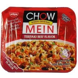 Nissin Original Chow Mein Teriyaki Beef Flavor Chow Mein Noodles, 4 oz 